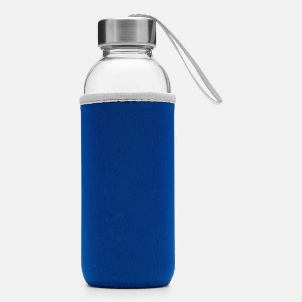 Стеклянная бутылка TAKE WELL Синий - фото 1 - id-p116212398