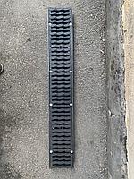 Лоток водоотводный полиамид решетка 15,5см*7см