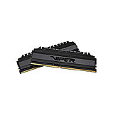 Комплект модулей памяти Patriot Viper 4 Blackout PVB432G320C6K DDR4 32GB (Kit 2x16GB) 3200MH, фото 2
