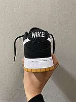 B Nike Dunk Low SB Black Gum кроссовкалары