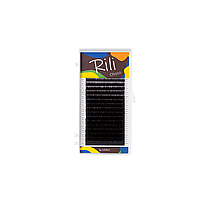 Кірпіктер қара-қоңыр Rili Choco - 16 сызық - MIX (L 0.07 8-15мм)