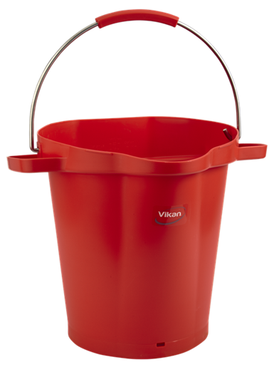 Ведро Vikan, 20 л, Красный цвет, фото 1