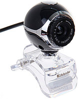 Веб-камера Defender C-090 0.3 МП черный