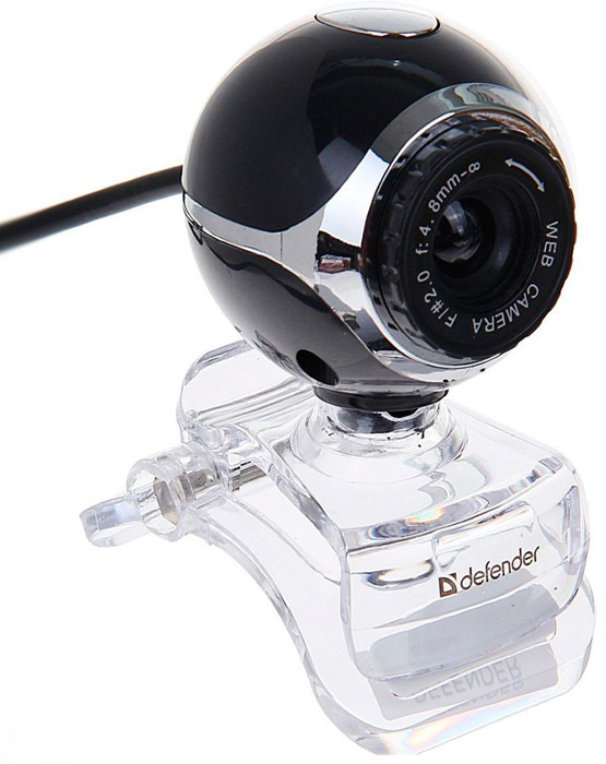 Веб-камера Defender C-090 0.3 МП черный - фото 1 - id-p116213054