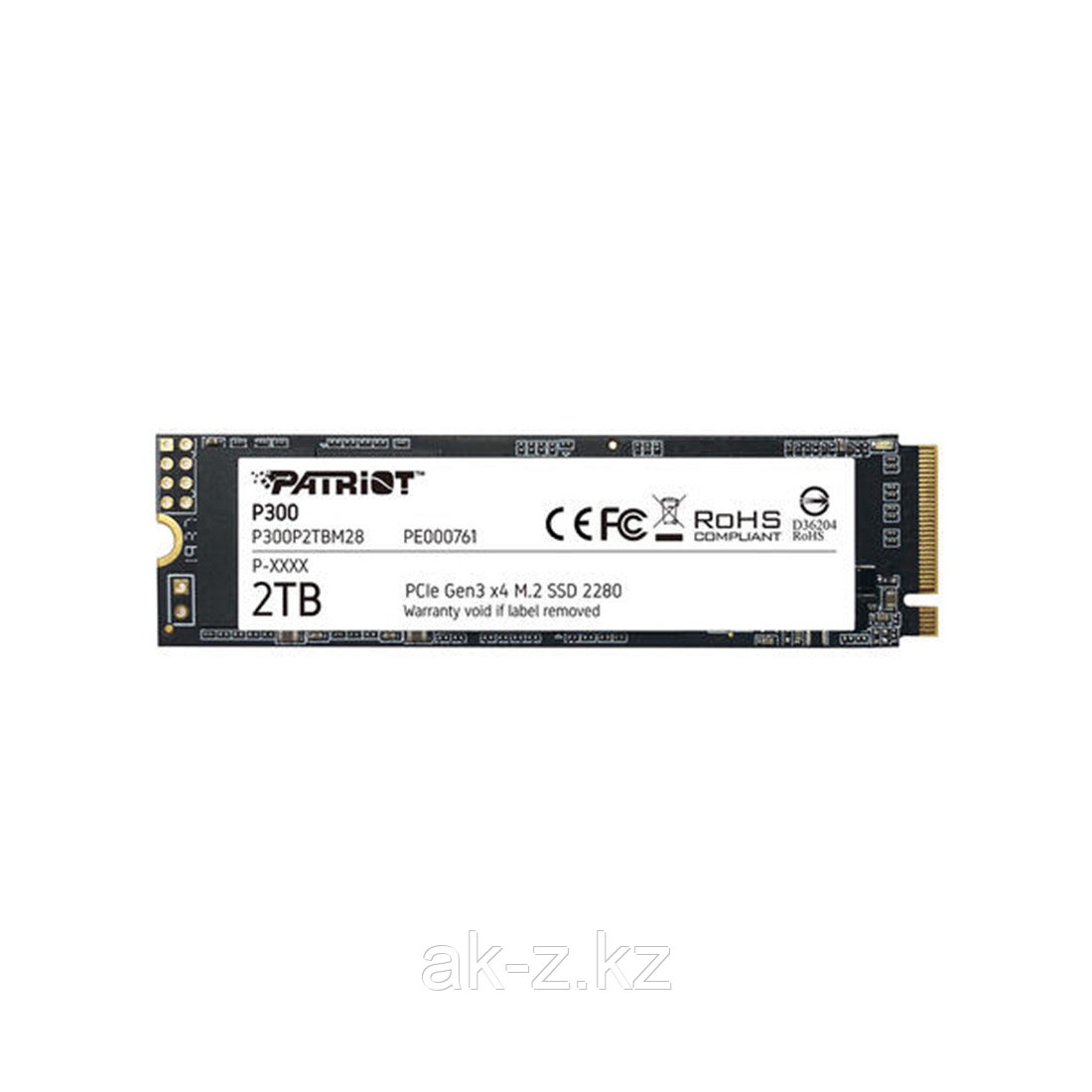 Твердотельный накопитель SSD Patriot Memory P300 P300P2TBM28 2000GB M.2 - фото 1 - id-p116212644