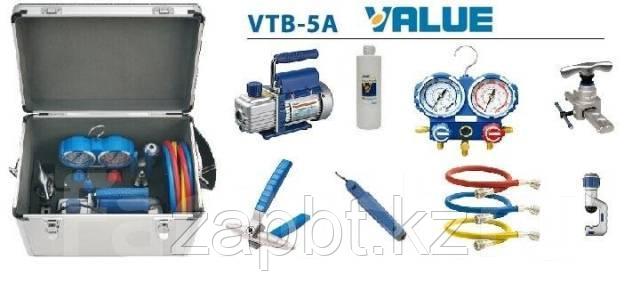 Универсальный набор инструментов для монтажа и сервиса кондиционеров VTB-5A VALUE - фото 1 - id-p98440074