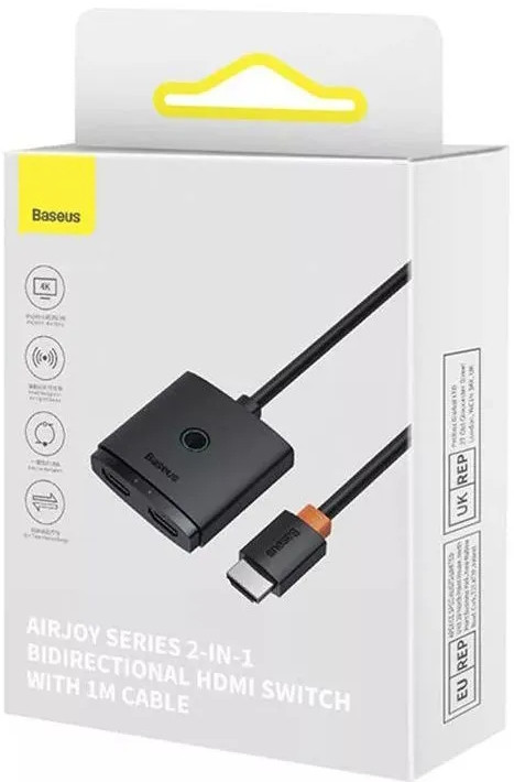 HDMI-разветвитель Baseus AirJoy Series B01331105111-01 - фото 2 - id-p116213177
