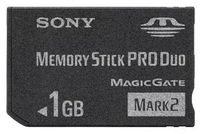 Карта памяти Memory Stick 1GB