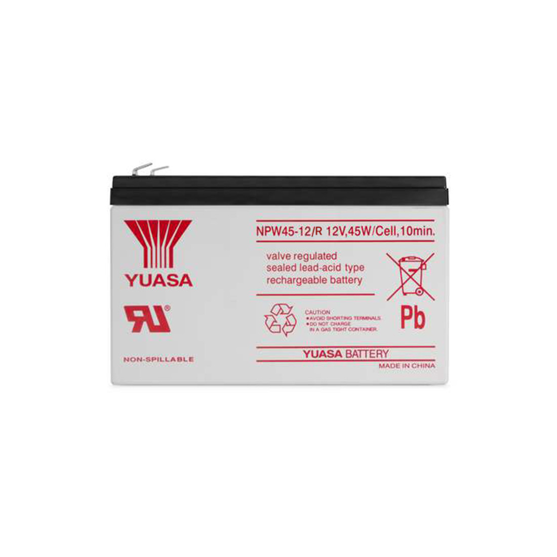 Аккумуляторная батарея Yuasa NPW45-12/R 12В 9 Ач - фото 2 - id-p116215261