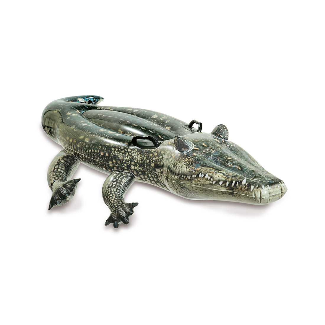 Надувная игрушка Intex 57551NP в форме крокодила для плавания - фото 1 - id-p116215196