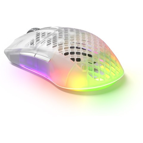 Компьютерная мышь Steelseries Aerox 3 Wireless (2022) Ghost - фото 1 - id-p116220194