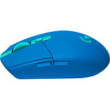 LOGITECH G305 LIGHTSPEED Wireless Gaming Mouse - BLUE - EER2, фото 4