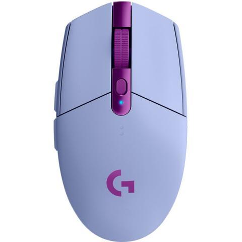 LOGITECH G305 LIGHTSPEED Wireless Gaming Mouse - LILAC - EER2