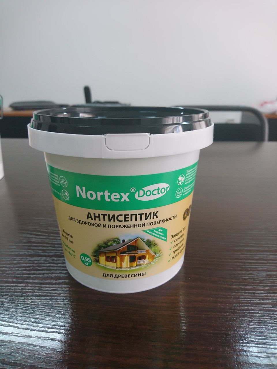 Антисептическая пропитка для древесины Нортекс - Доктор. 0,95кг до 80С - фото 1 - id-p116224775