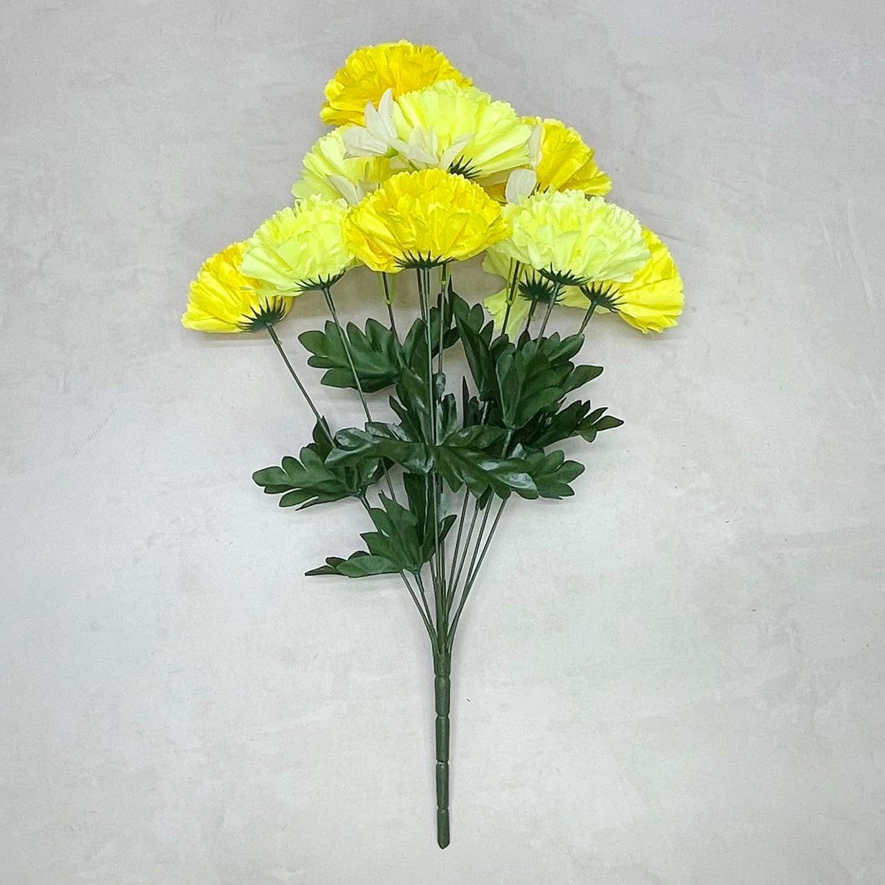 Искусственные цветы Хризантема 50 см желтые - фото 2 - id-p116225254