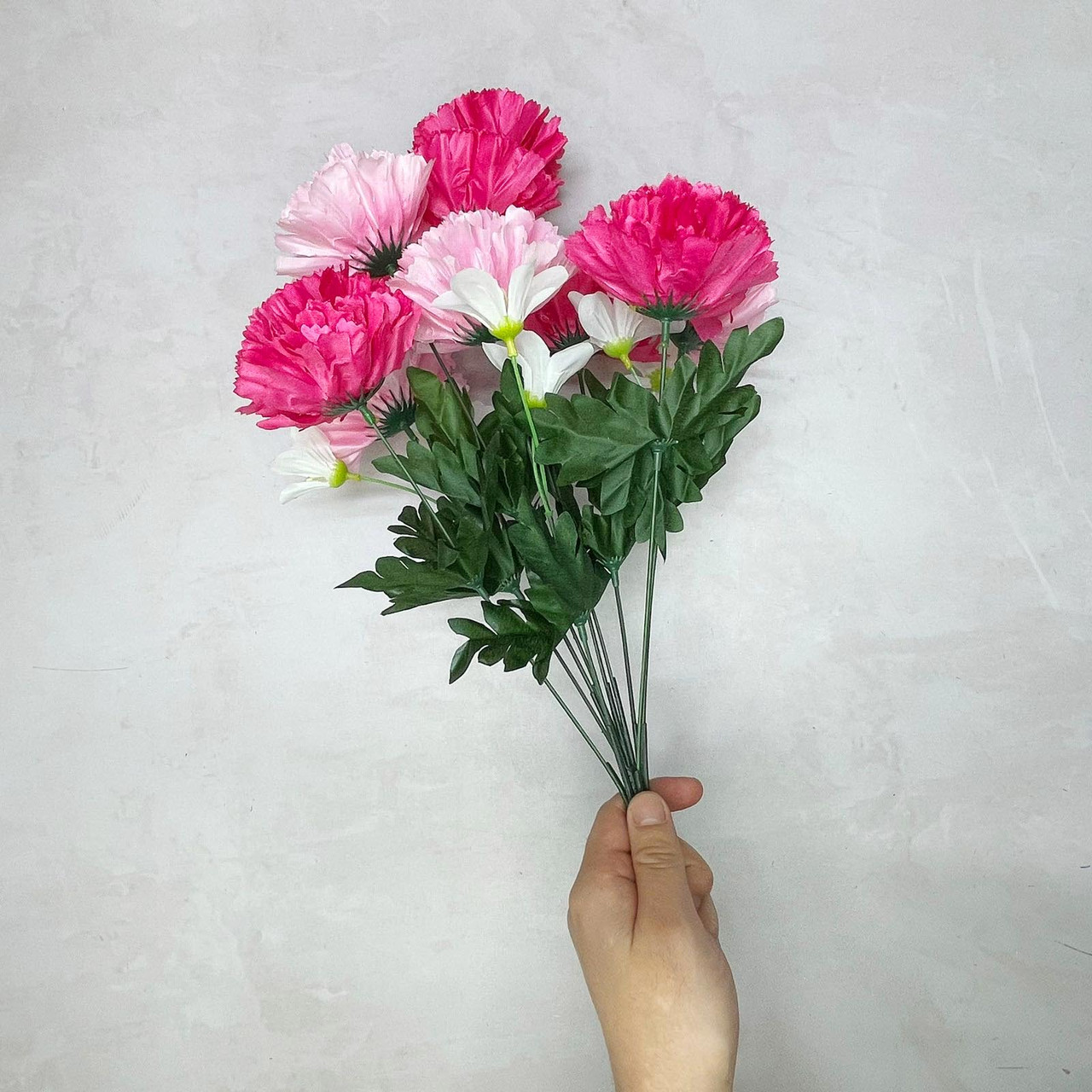 Искусственные цветы Хризантема 50 см розовые - фото 4 - id-p116225295