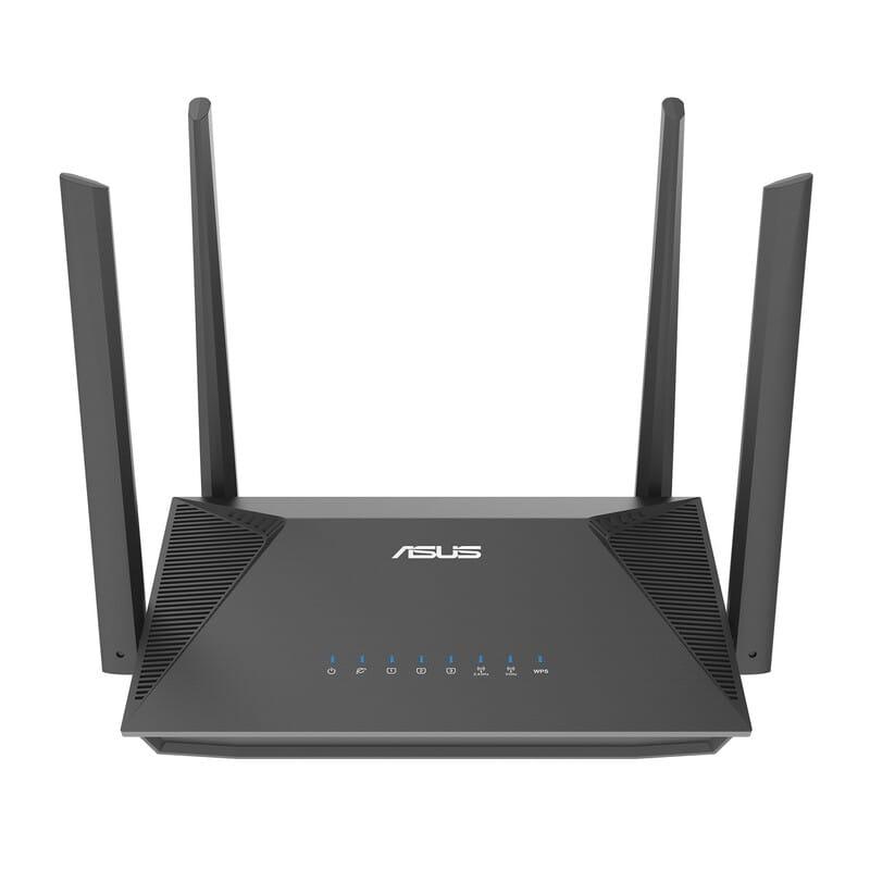 Wi-Fi роутер ASUS RT-AX52 (90IG08T0-MO3H00) черный - фото 3 - id-p116225312