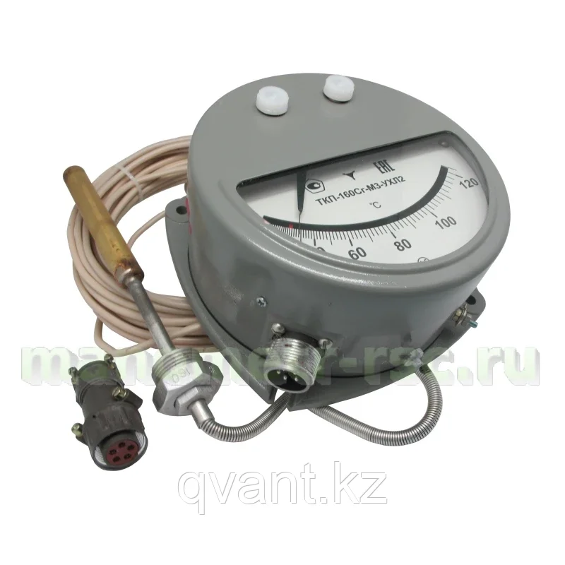 Термометр капиллярный сигнализирующий ТКП-160СГ-М3 (0-120)-1,5-6х160 - фото 1 - id-p116225373