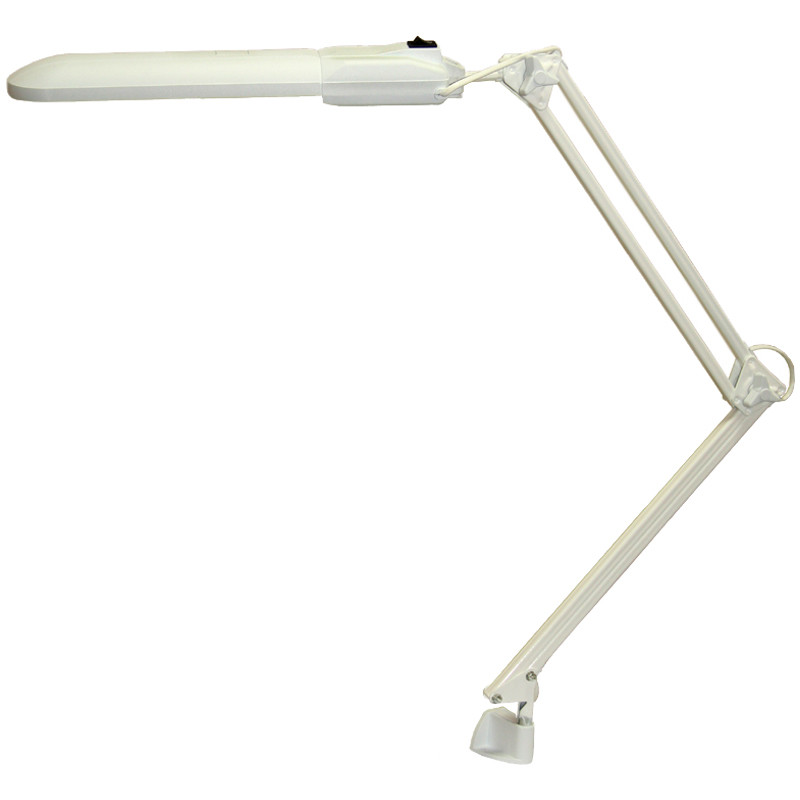 Светильник настольный Трансвит "Дельта" МС, металл, белый