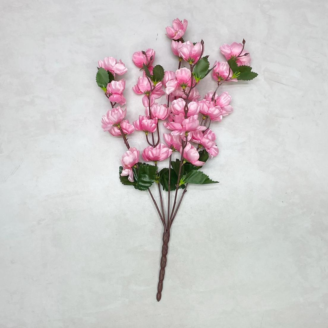Искусственные цветы ветка сакуры 40 см розовые - фото 3 - id-p116231635