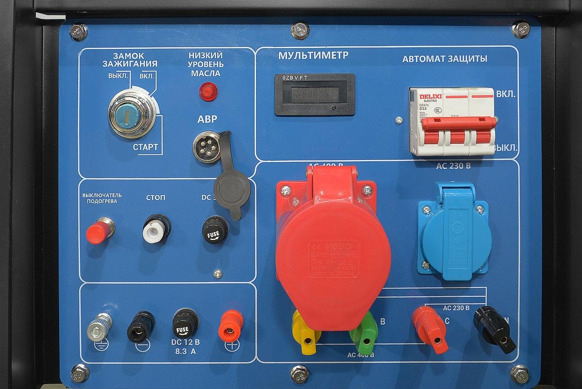 Дизель генератор TSS SDG 14000EH3A 100040 (12 кВт, 380 В, электростартер, бак 35 л) - фото 6 - id-p116231628