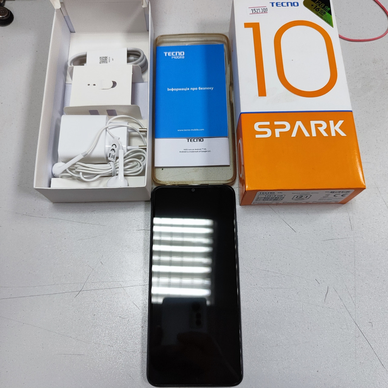 Смартфон Tecno Spark 10, A13/2.3GHz/8Gb RAM, 128Gb ROM/6.6",1612x720/Wi-Fi/NFC, GPS/2xSIM,Meta Black - фото 1 - id-p116212894