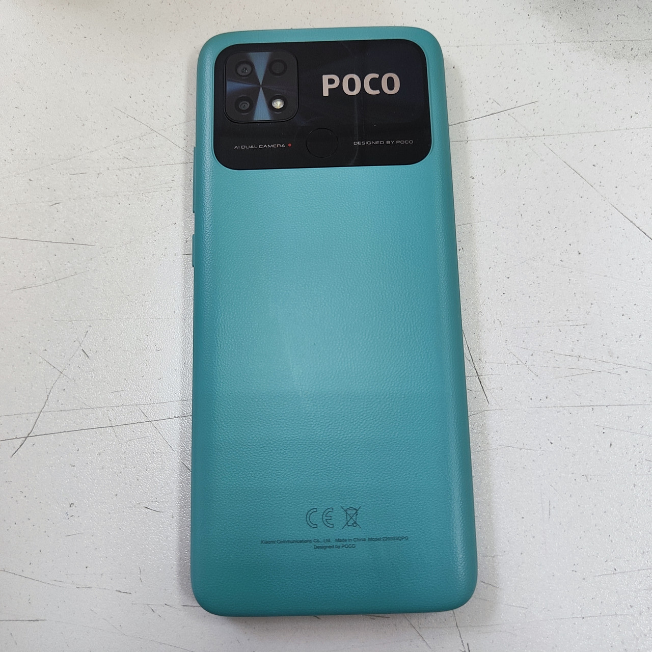 Смартфон POCO C40, A11 /2.0GHz/4GbRAM/64GbROM/6.71", Coral Green - фото 2 - id-p116212708