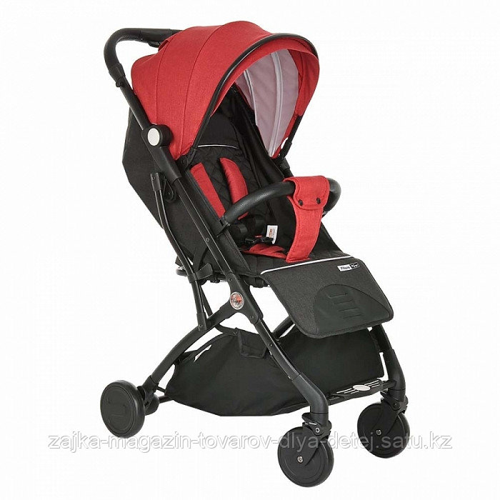 PITUSO коляска детская прогулочная  VOYAGE Black/Red /Черный/Красный