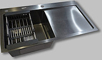Кухонная мойка 780*430 арт.ST-HSD7843BLL черный, левая