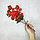 Искусственные цветы ветка сакуры 40 см красные, фото 6