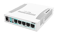 Коммутатор MikroTik RouterBOARD RB260GS (CSS106-5G-1S)