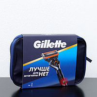 Набор Gillette FUS ProGlide Power Бритва + 1 сменная кассета и косметичка Gillette