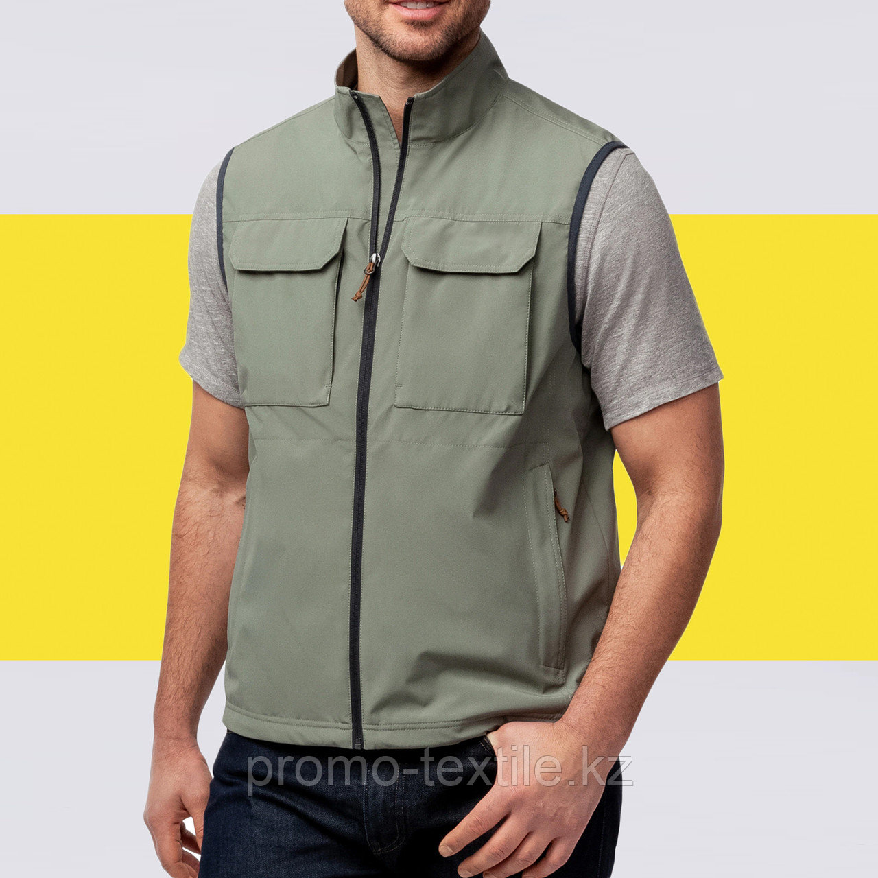 Летняя жилетка | Безрукавка легкая летняя модель на заказ