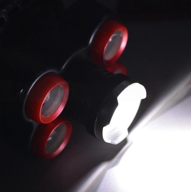 Налобный фонарь светодиодный с аккумулятором 4 режима Headlights 5501 - фото 2 - id-p96336062