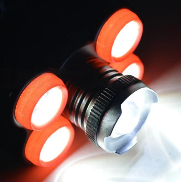 Налобный фонарь светодиодный с аккумулятором 4 режима Headlights 5501 - фото 5 - id-p96336062