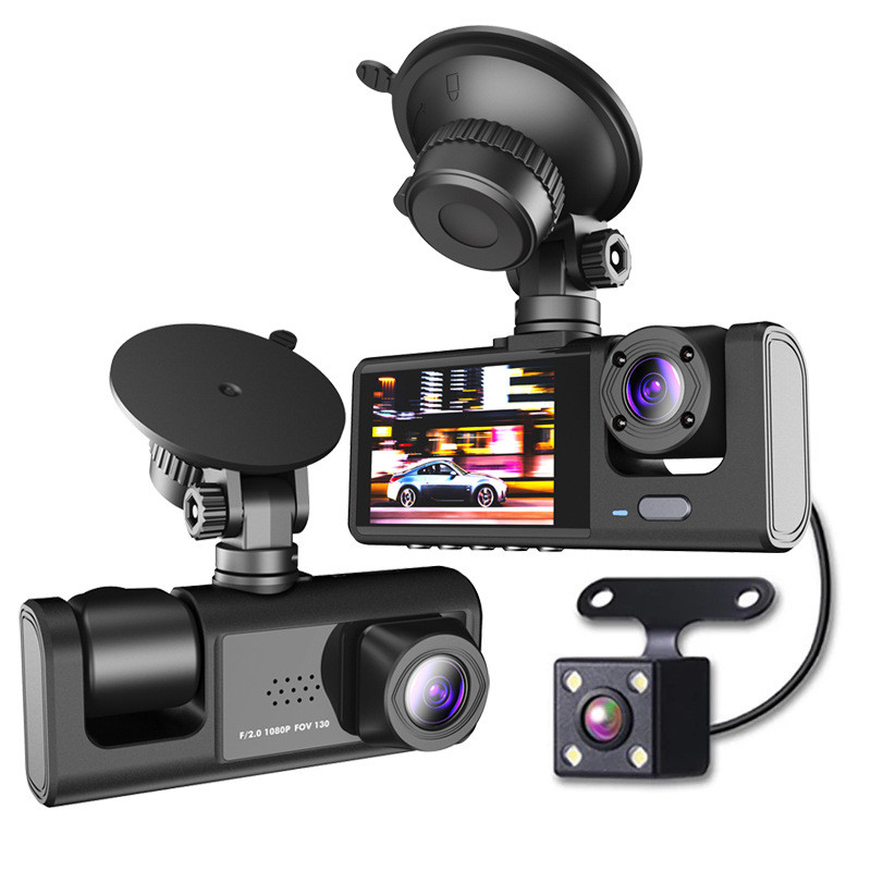 Автомобильные видеорегистраторы С 2 камерами + GPS-навигатор + камера заднего вида - фото 5 - id-p116233765