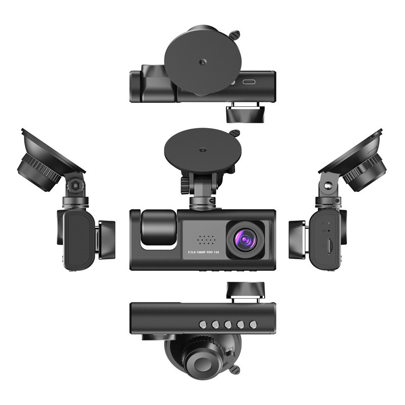 Автомобильные видеорегистраторы С 2 камерами + GPS-навигатор + камера заднего вида - фото 6 - id-p116233765