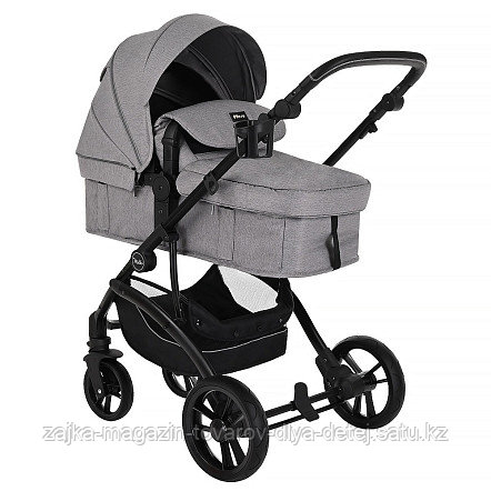 PITUSO Коляска трансформер MIKKI Grey/Серый/Black/PU
