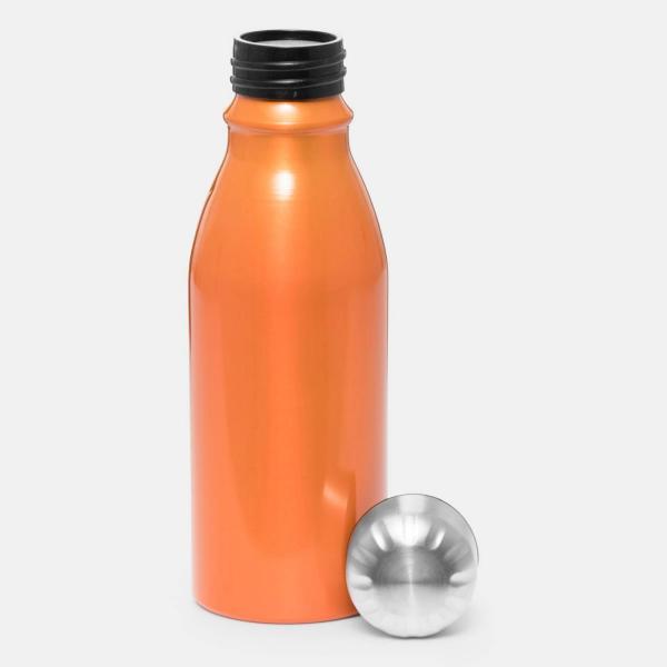 Алюминиевая бутылка FANCY Оранжевый - фото 6 - id-p116233893