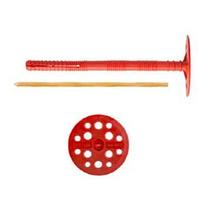 Дюбель IZS для крепления теплоизоляции со стеклопластиковым гвоздем