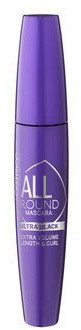 Тушь для ресниц Catrice Allround Mascara Ultra Black для объема, подкручивающая черный