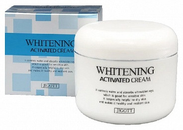 Jigott крем Крем для лица Whitening Activated Cream 100 г для лица 100 мл - фото 1 - id-p116235061