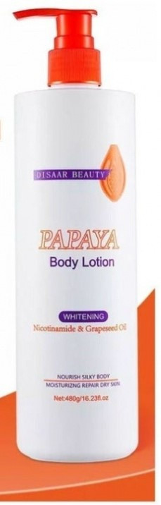 DISAAR Papaya Body Whitening Lotion лосьон для тела 480 мл - фото 1 - id-p116235077