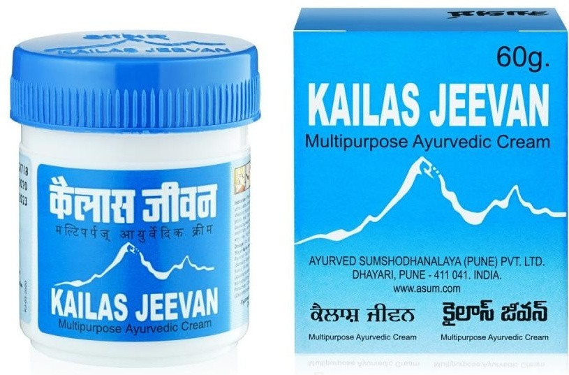 Kailas Jeevan Кайлаш Дживан универсальный крем, 60 гр