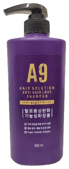 A9 Hair Solution Anti Hair Loss шампунь 500 мл - фото 1 - id-p116235095