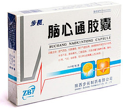XIN GAI Бучанская сосудистая капсула (Buchang Nao Xin Tong Capsule). капсулы 36 шт