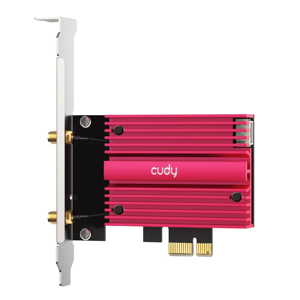 Сетевой адаптер беспроводной PCIe CUDY WE4000 - фото 2 - id-p116235245
