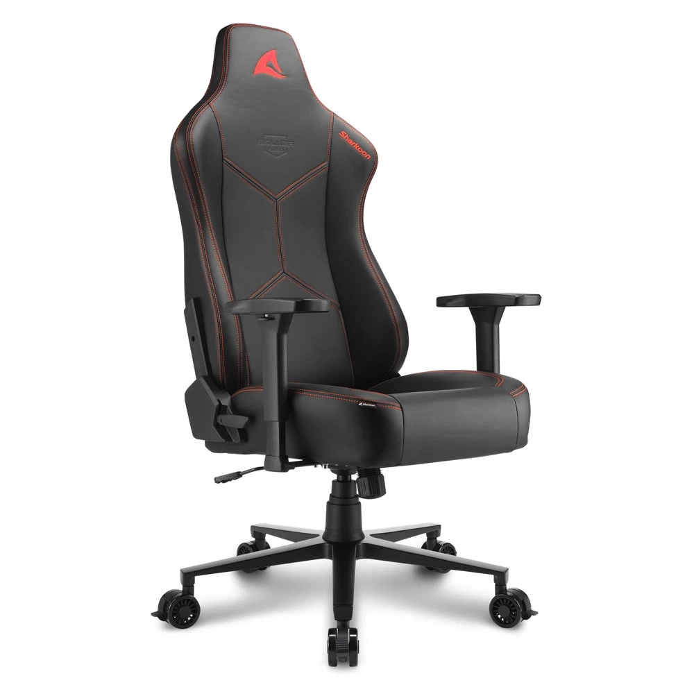 Игровое кресло Sharkoon Skiller SGS30 Black/Red - фото 3 - id-p116237250