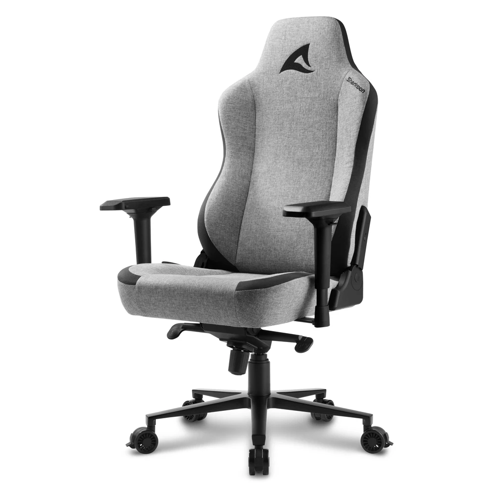 Игровое кресло Sharkoon Skiller SGS40 Fabric Black/Grey - фото 1 - id-p116237332
