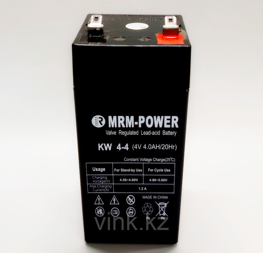 Аккумулятор MRM-POWER, KW4-4, 4v, фото 1